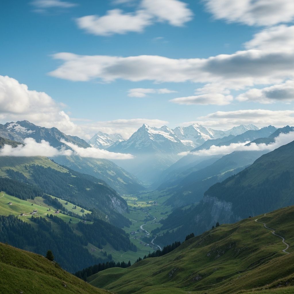 Friedliche Hochtäler